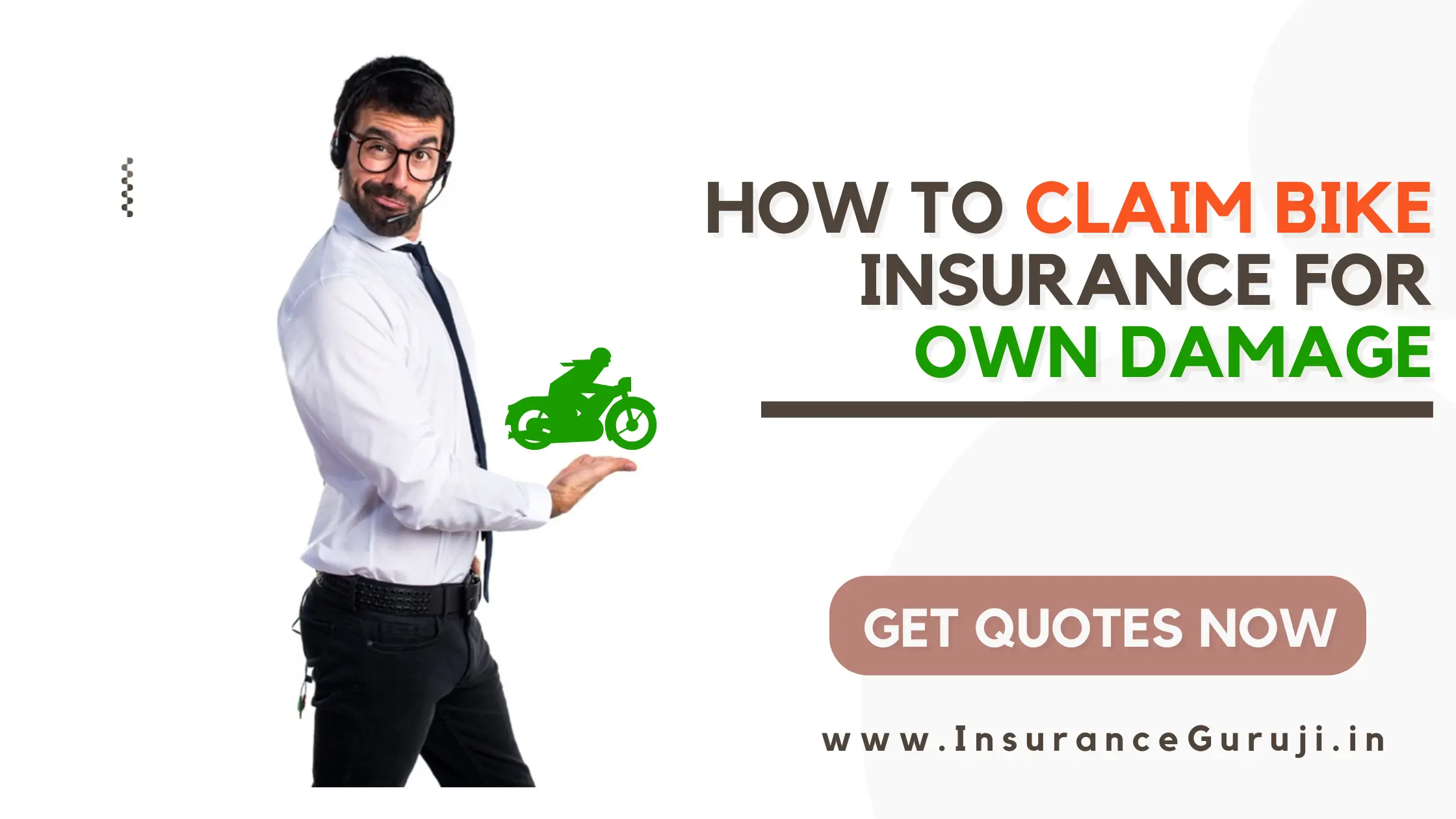 How to Claim Bike Insurance for Own Damage